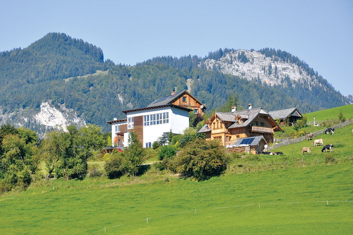 Profine Group - photo: tradicijske kuće u Austriji, stolarija Trocal
