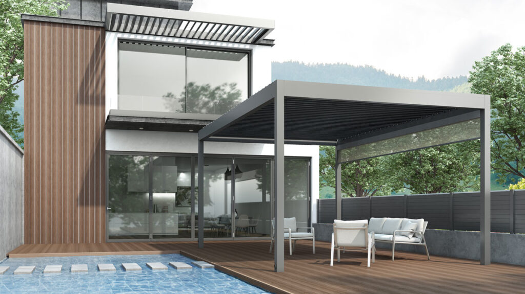 ALUMIL SMARTIA Bioclimatic Pergolas