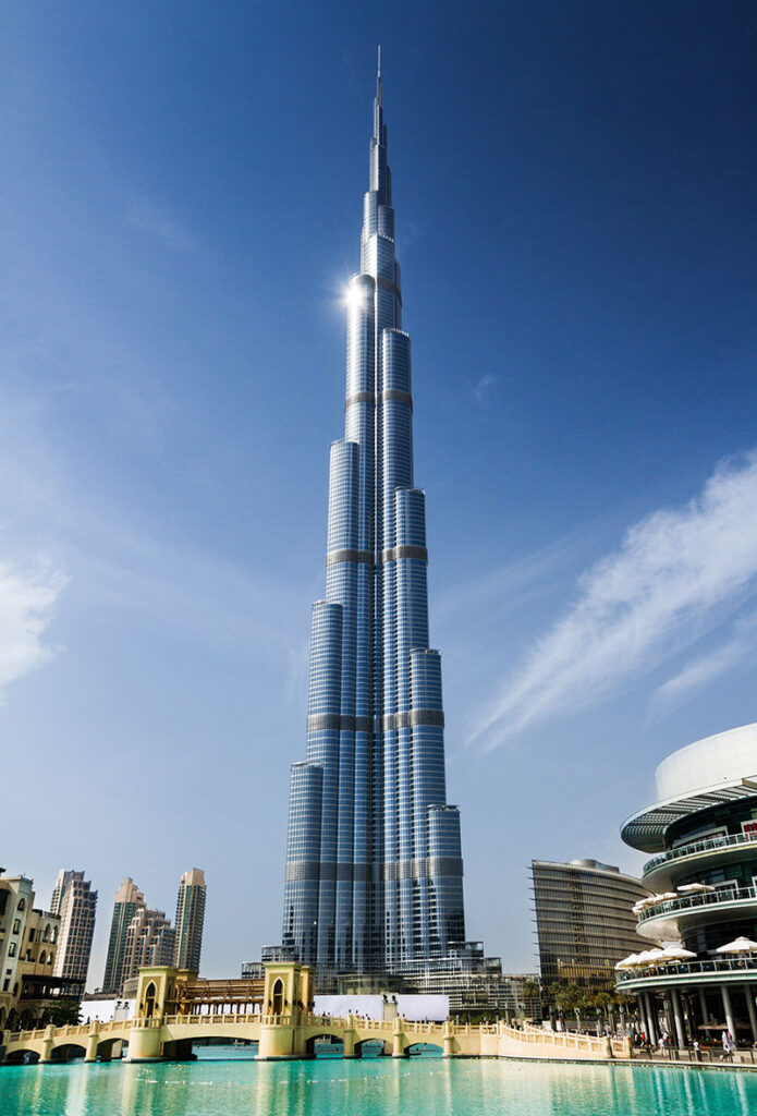 Moderne fasade – Burj Khalifa, Dubai