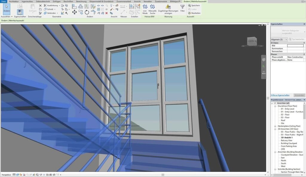 GEALAN BIM Planersoftware Fenster 1