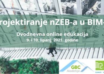 PRIJAVITE SE NA GBC stručnu edukaciju: PROJEKTIRANJE nZEB-a u BIM-u – sudionici će imati priliku i raditi u BIM-u
