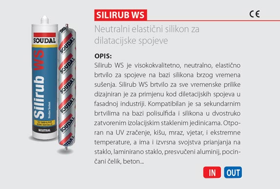 Soudal Silirub WS elastični silikon