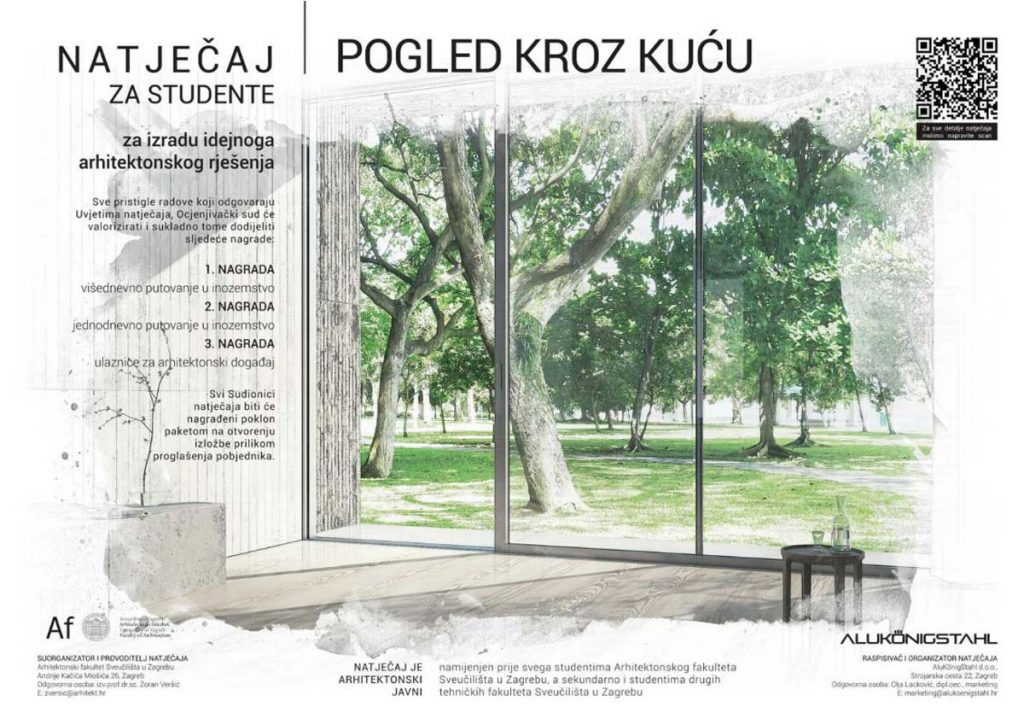 natječaj za studente pogled kroz kuću