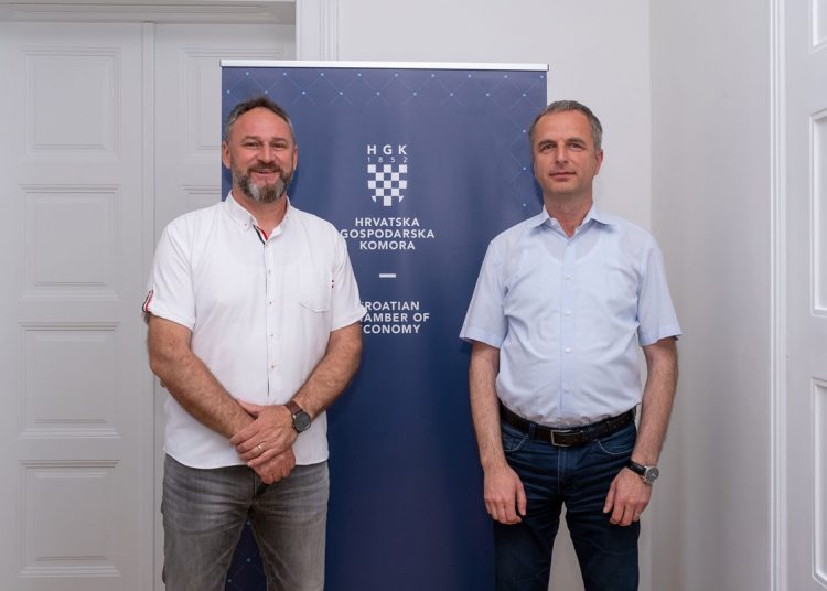 Krešimir Posilović, predsjednik Zajednice, i Robert Križanović, zamjenik predsjednika Zajednice
