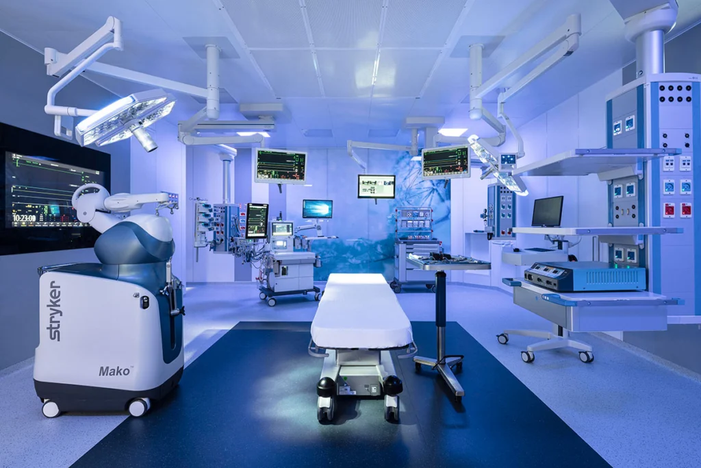 Raphael operacijske dvorane opremljeno je Corian® Solid Surface