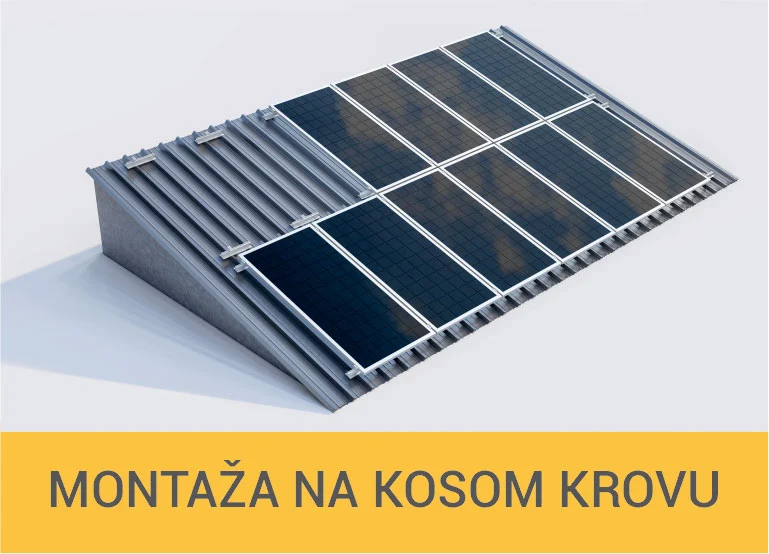 Tehnomarket SOLAR sistem potkonstrukcije za solarne panele