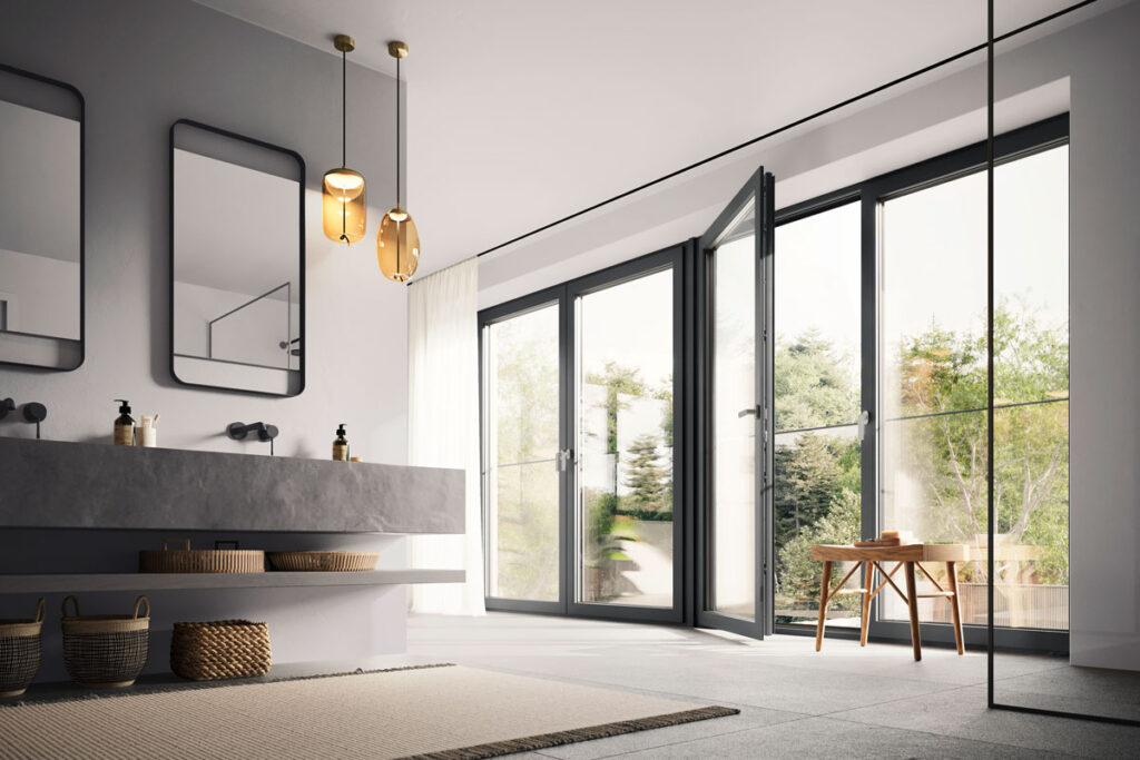 ARTEVO Bathroom Inside Open Door SKYFORCE Artevo House