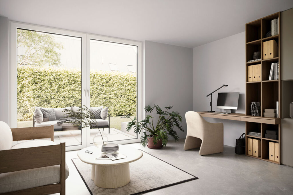 ARTEVO Office Inside White Artevoe House