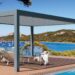 aluminij pergola na moru