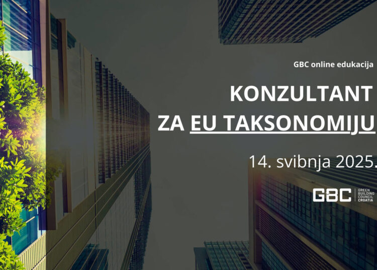 GBC online edukacija - Postanite konzultant za EU Taksonomiju – ključna edukacija za održivu budućnost! / foto: GBC