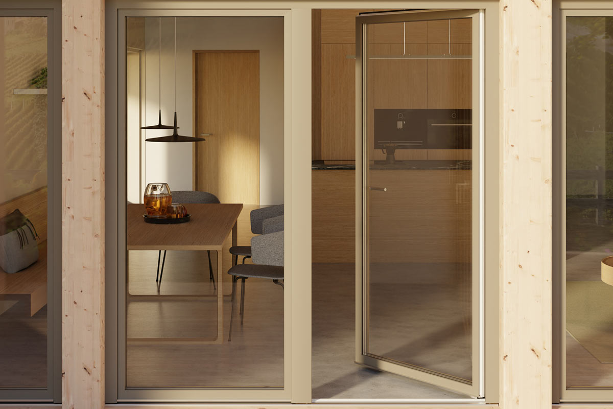 GEALAN acrycolor drvodekor PVC prozori / foto: GEALAN