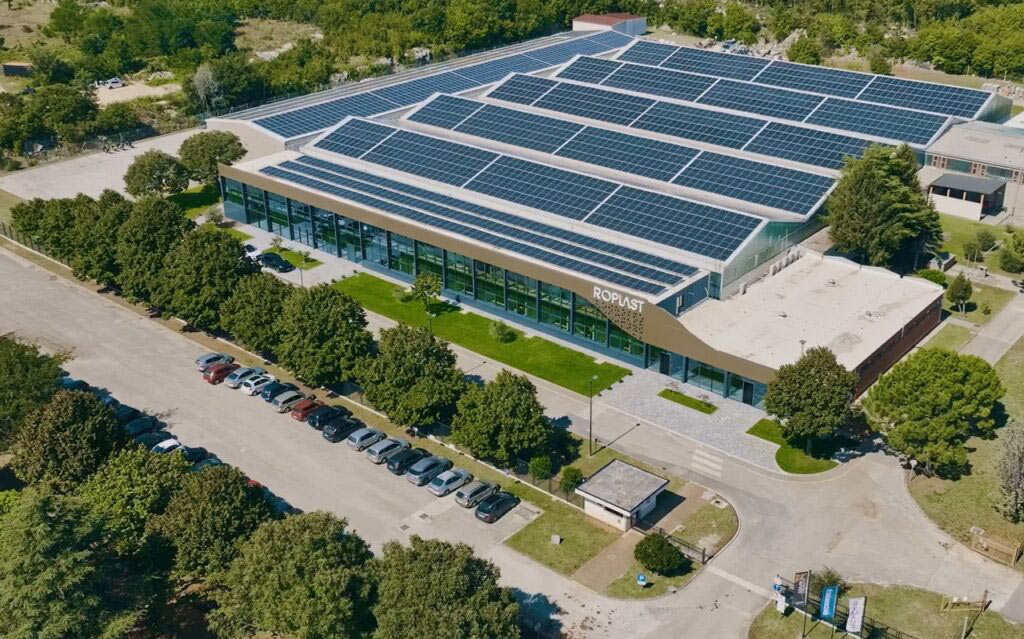 Novi Roplast pogon u Nedešćini u Istri / foto: Roplast
