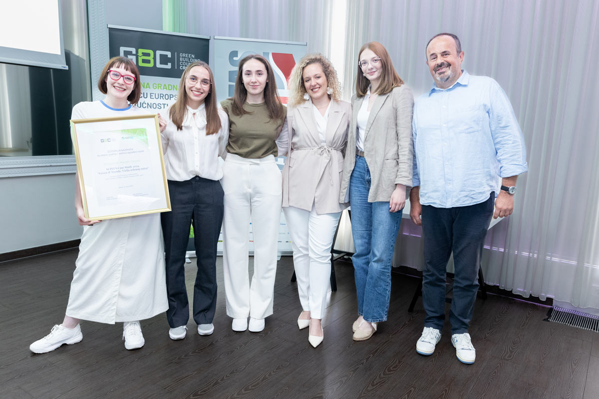 Godišnja nagrada za zelenu gradnju najboljim projektima, instituciji i osobi godine / photo: GBC