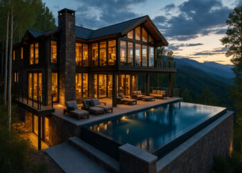 IZO stakla na prozorima na vikendici na velikoj nadmorskoj visini / photo: Press Glass