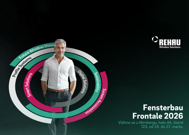 REHAU Window Solutions na sajmu Fensterbau Frontale 2026 / baner: REHAU Window Solutions