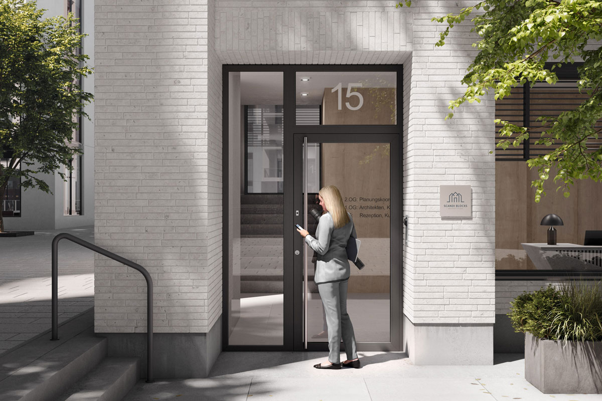 Sustavima zaključavanja vrata blueMotion+ može se jednostavno i intuitivno upravljati putem aplikacije / photo: Winkhaus