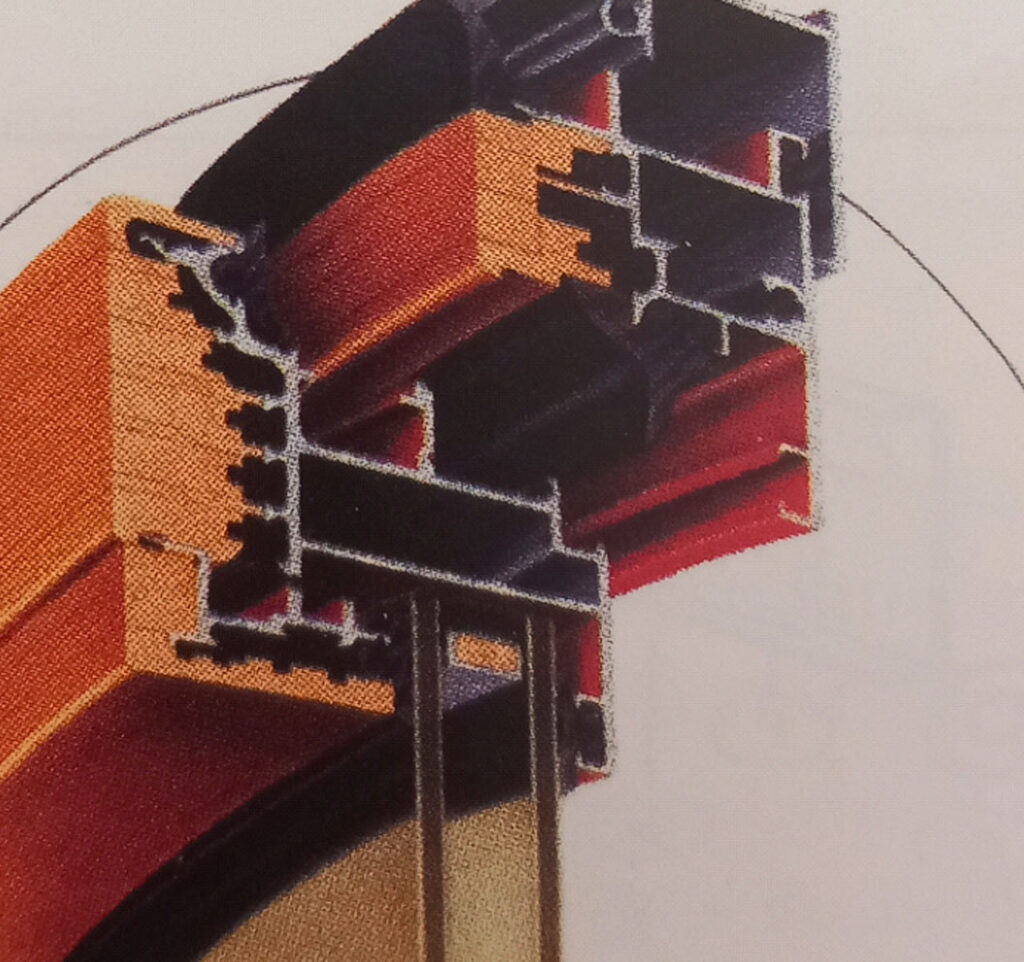 Slika 17. Savijanje profila za lučne položaje