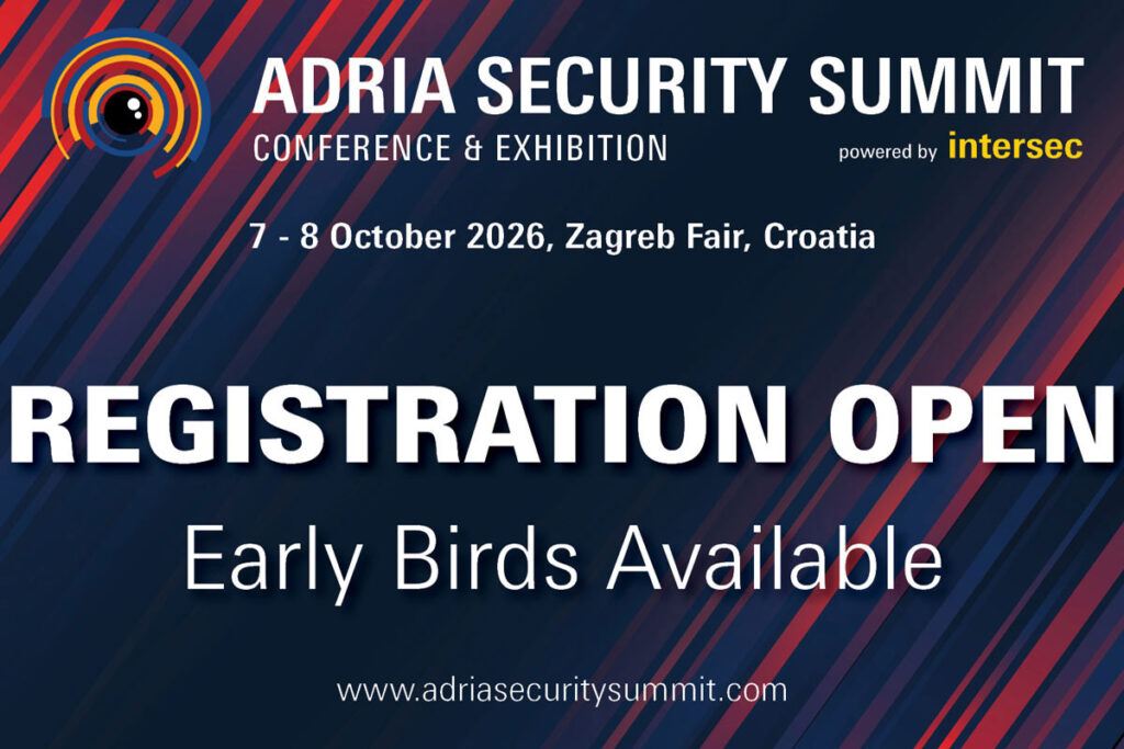 Registracija otvorena za vodeći događaj sigurnosne industrije u JI Europi / baner: Adria Security Summit