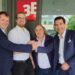 Nakon potpisivanja ugovora o akviziciji (slijeva nadesno): Bernd Hillbrands (generalni direktor, poslovna jedinica Windows & Doors, Forterro), Moritz Ebert i Gerhard Ebert (izvršni direktori 3E Datentechnik GmbH) i Marcus Pannier (predsjednik Forterra) / photo: Forterro