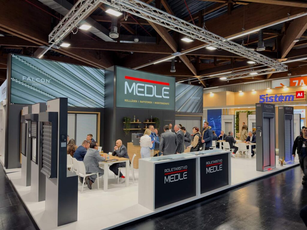 Roletarstvo Medle štand na Fensterbau Frontale 2026 / photo: Roletarstvo Medle