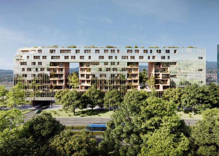Luksuzna stambena zgrada, Zagreb / foto: Skelin Mont