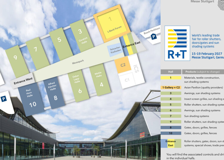 R+T 2027: Budućnost industrije u deset hala / foto: Messe Stuttgart