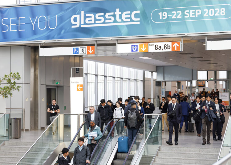 Vodeći svjetski sajam glasstec 2026 potvrđuje snagu međunarodne industrije stakla / photo: Messe Düsseldorf / ctillmann