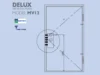 Delux metalna vrata mv12