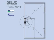Delux metalna vrata mv12