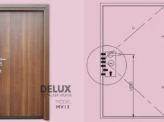 Delux metalna vrata MV13