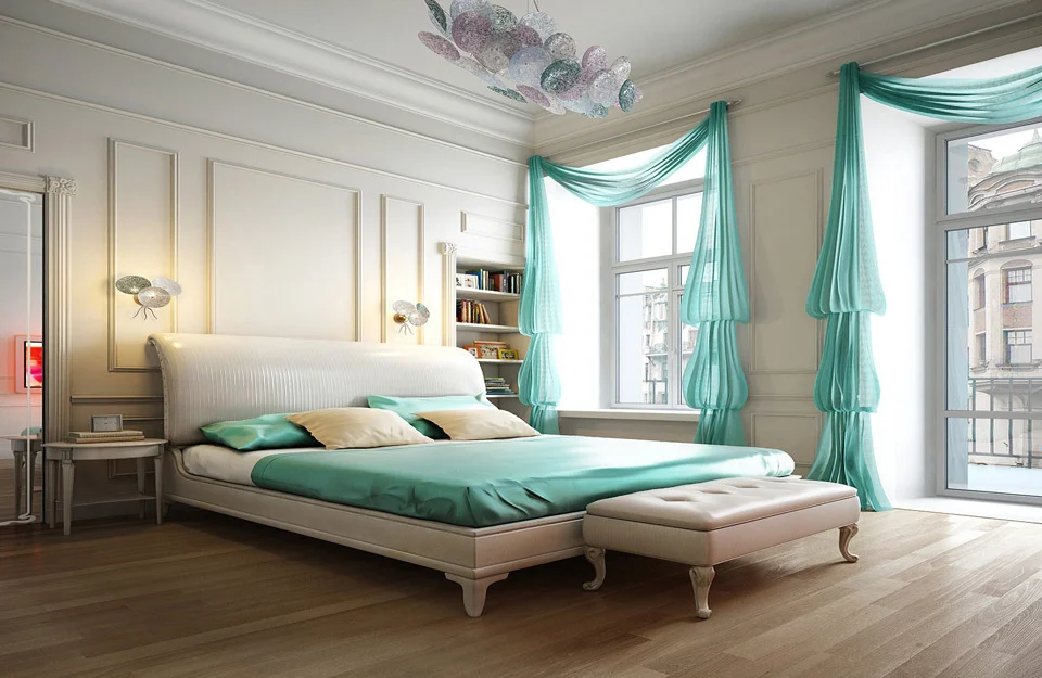 Zavese kao dekorativni elemenat vaše spavaće sobe