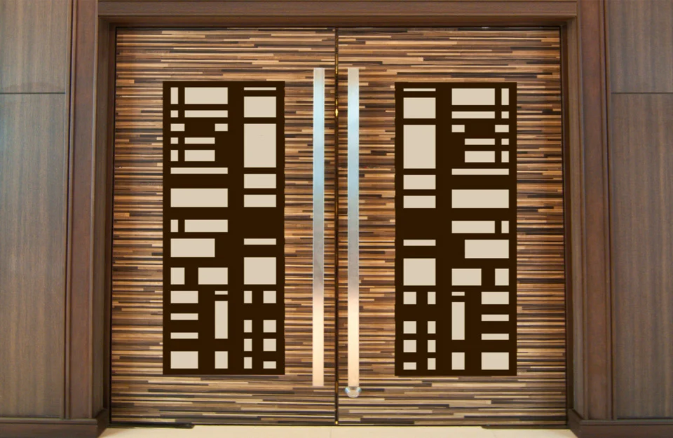 Dekorativni paneli kao ulazna vrata