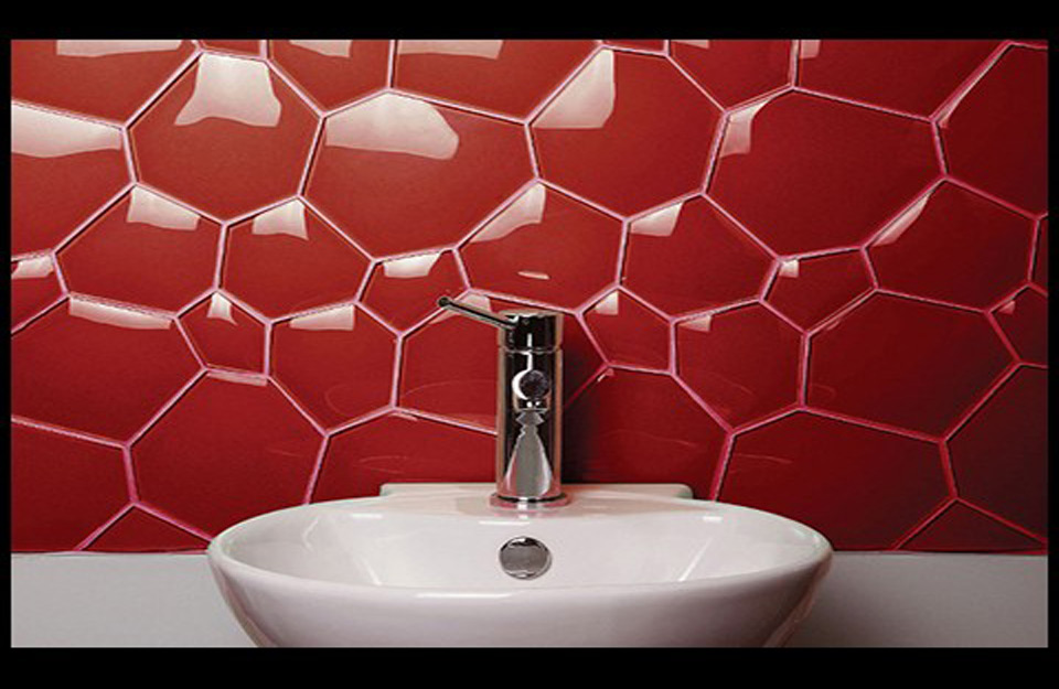 Staklene pločice kupatila - dizajn kompanije Evit
