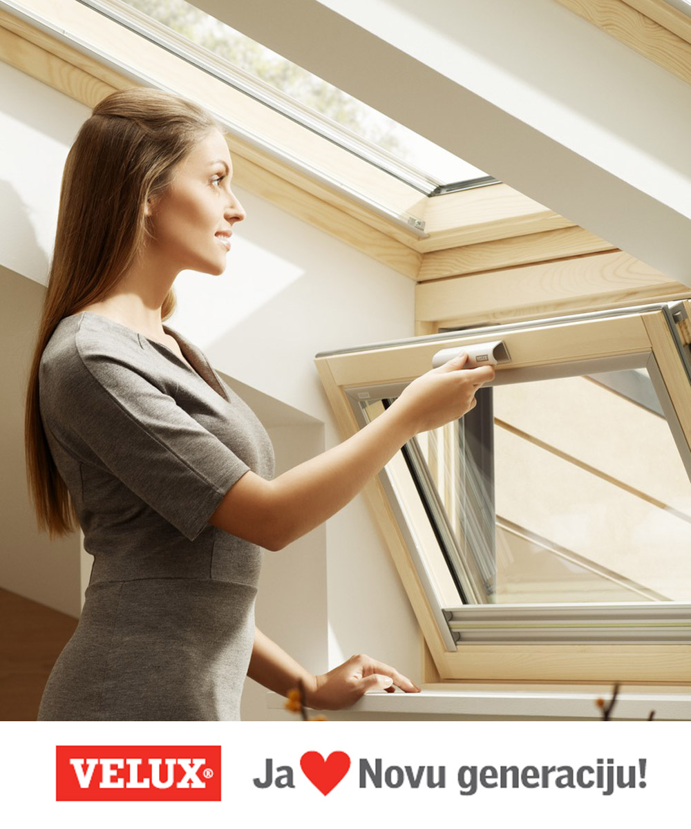 Tri proizvodne linije VELUX krovnih prozora