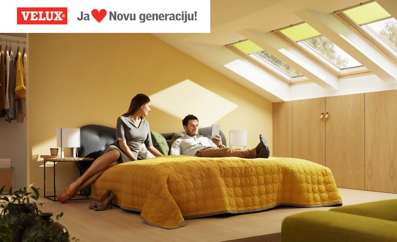 Nova generacija VELUX krovnih prozora