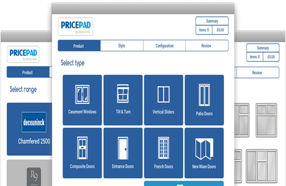 Izgled PricePad programa