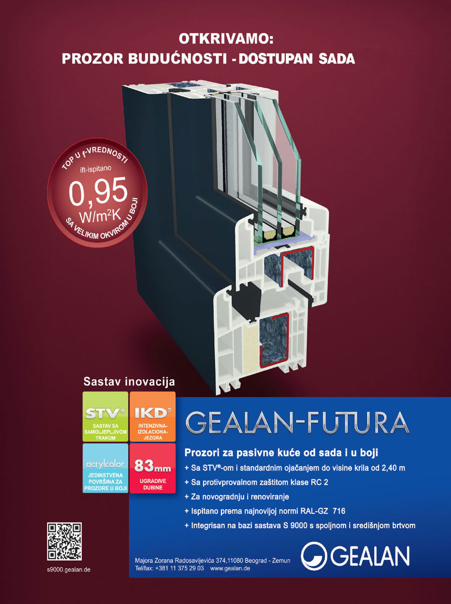 Sistem profila GEALAN S 9000 FUTURA 