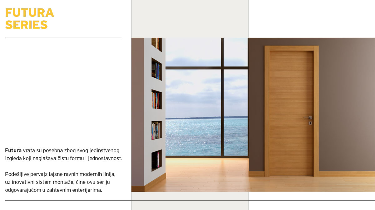 Alumil Interior vrata - Futura series