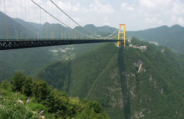 Sidu River Bridge — Yesanguan, Kina