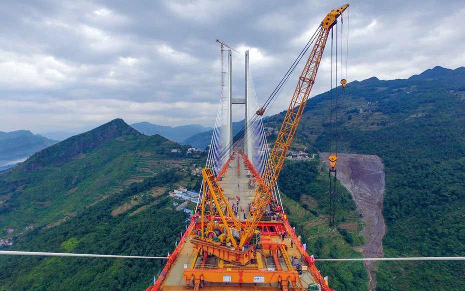 Kina završava najviši most na svetu na visini od 565 m