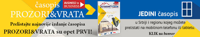 Arhitekte čitaju časopis “Prozori&Vrata” i prate portal prozorivrata.com