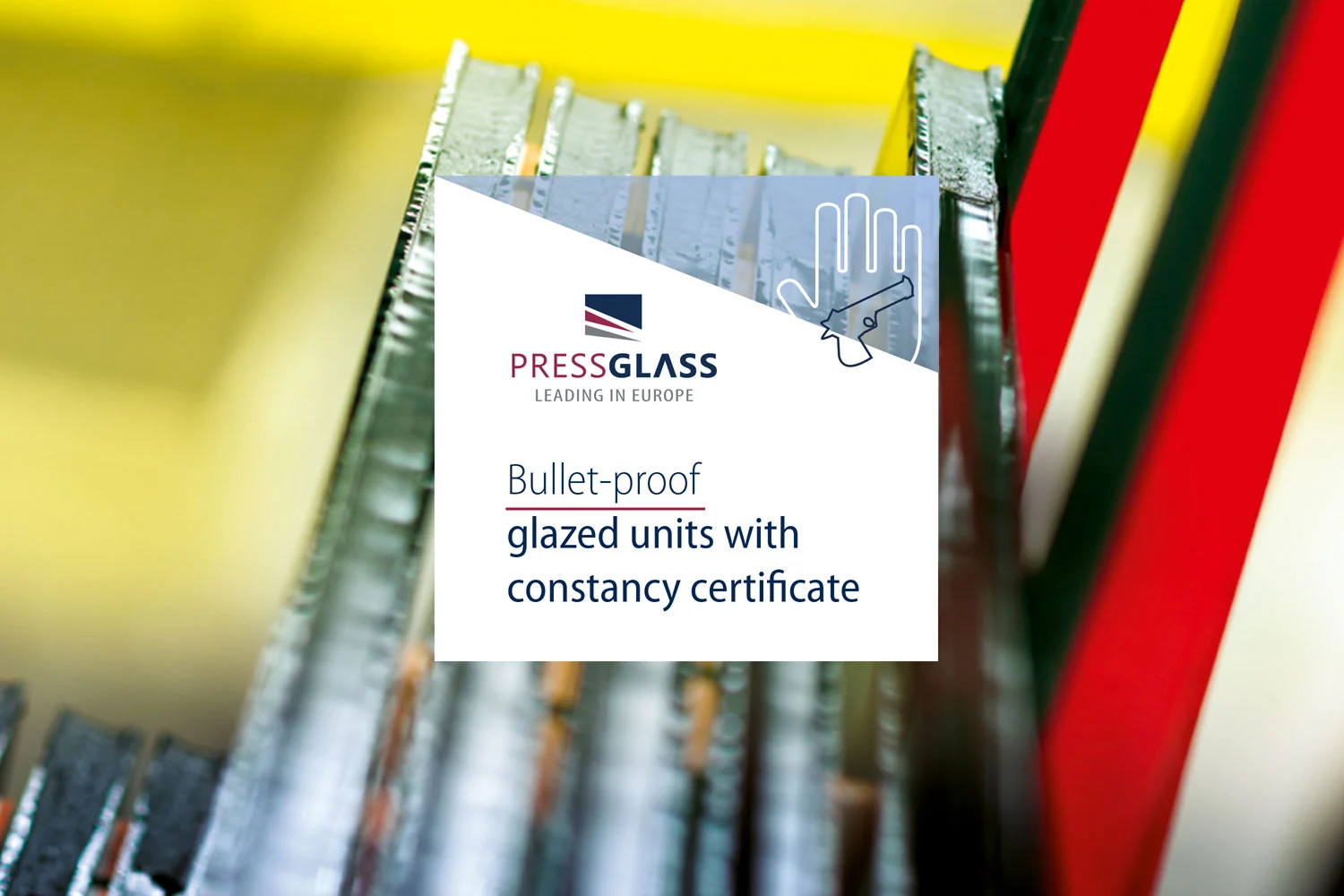 Sertifikovano staklo otporno na metke od kompanije PRESS GLASS