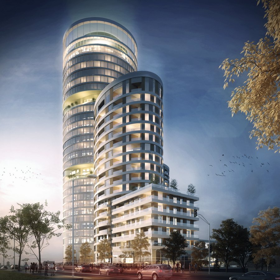 Foto: Izgled zgrade nazvane "Skyline Belgrade"