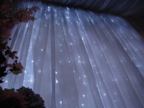 Elegantna LED zavesa za razne svečanosti0