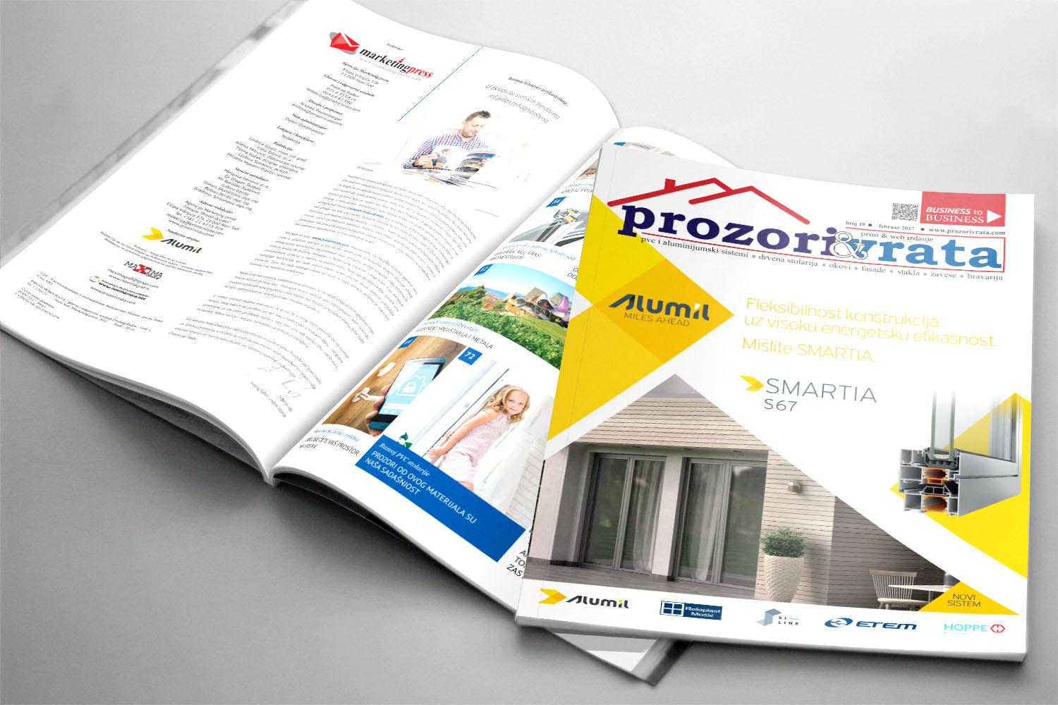 Časopis PROZORI&VRATA broj 19, februar 2017