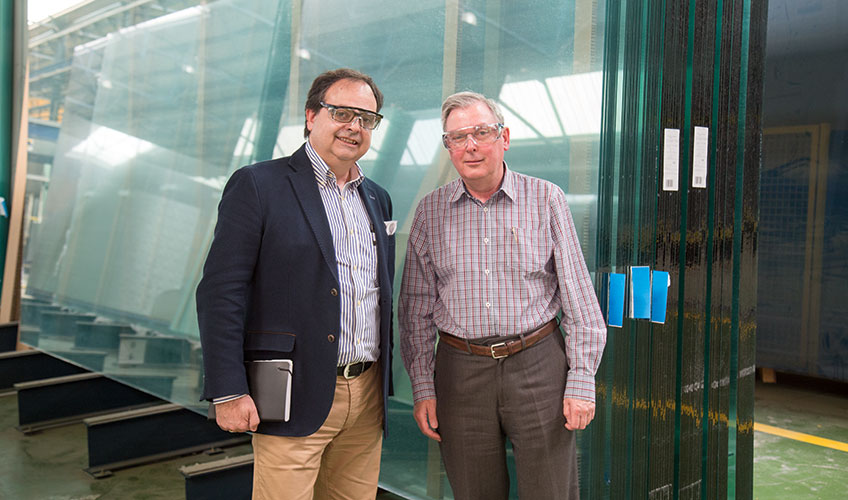 Josep Planes, Cristec’s generalni menadžer (desno) 