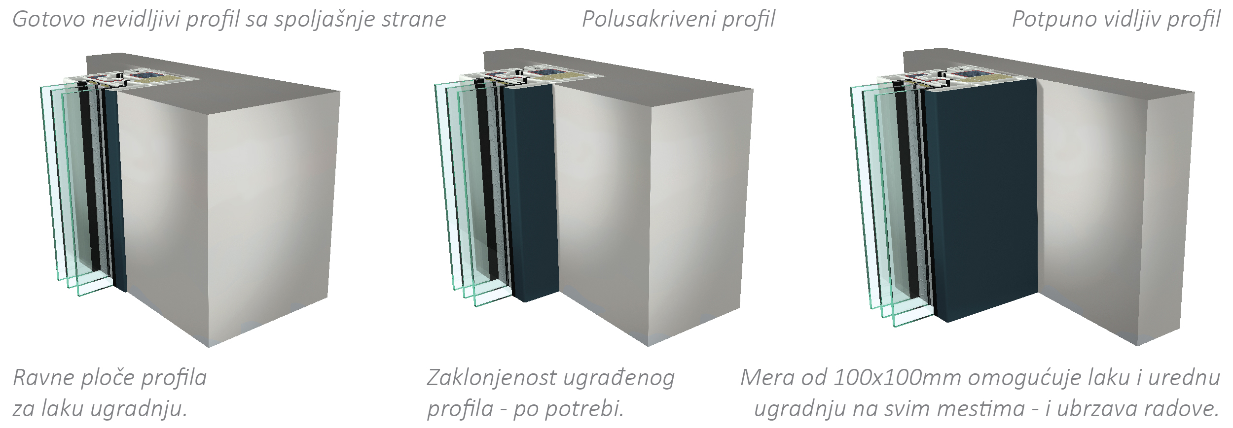 GEALAN-KUBUS® kao potpuno novi dizajn za PVC prozore u arhitekturi