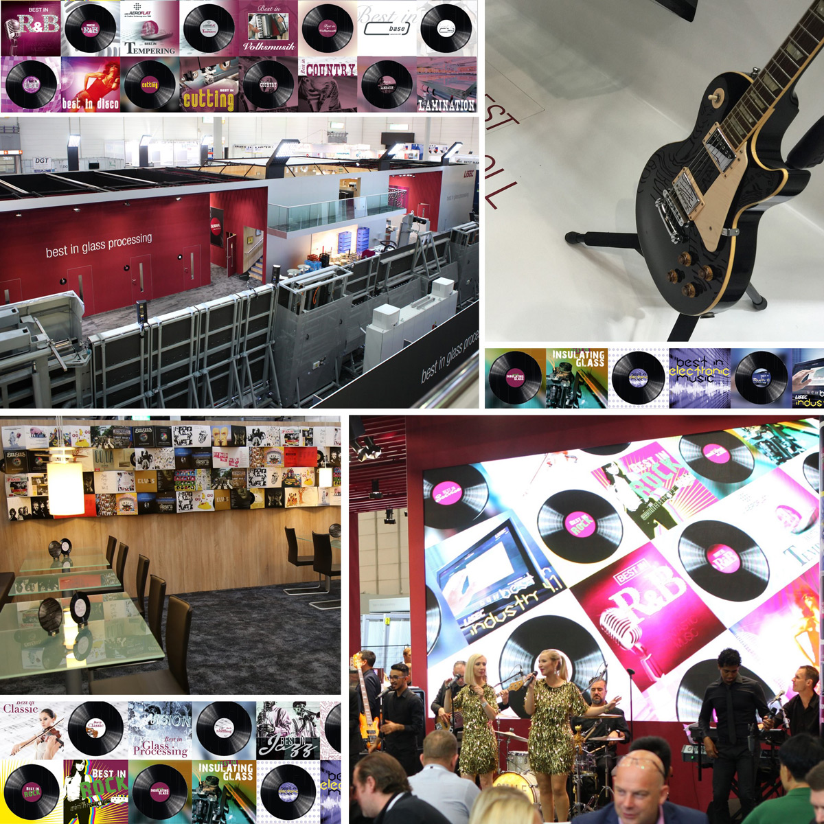 Nastup na sajmu glasstec 2016