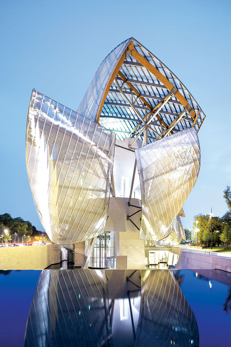 Frank Gehry,  Fondation Louis Vuitton, Paris