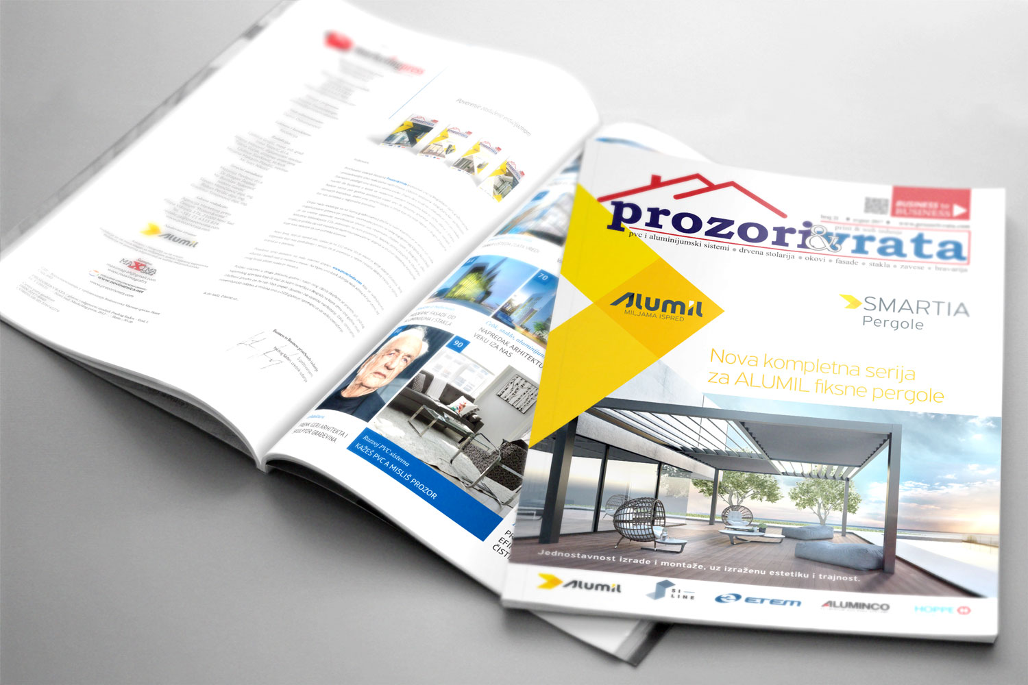 Časopis PROZORI&VRATA broj 21, avgust 2017